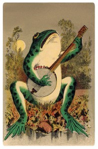 Frog with Banjo